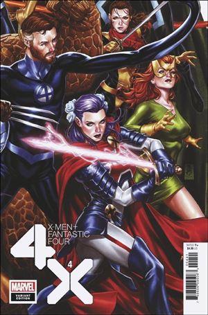 X-Men/Fantastic Four (2020) issue 4-B Mark Brooks Connecting Cover