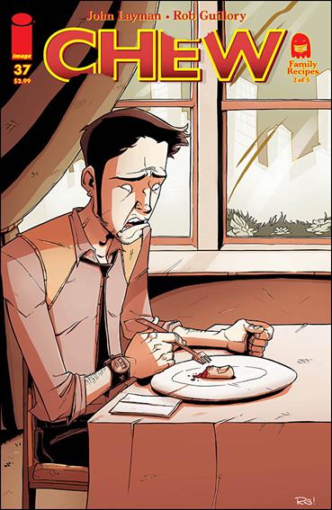 Chew issue 37 Rob Guillory "Left Side" Cover