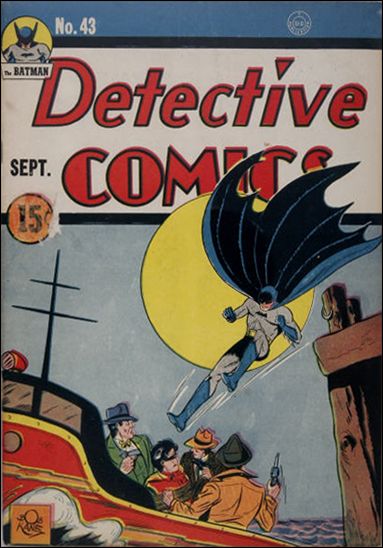 Detective Comics (1937) issue 43-B 15 Cent Cover