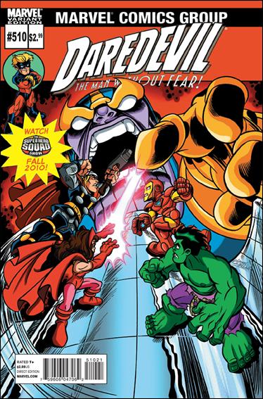 Daredevil (1964) issue 510-B Leonel Castellani 1:15 "Super Hero Squad" Cover