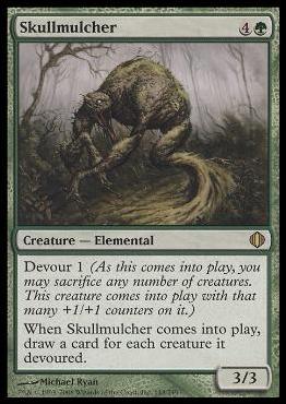 Magic the Gathering: Shards of Alara (Base Set) card 148 Skullmulcher