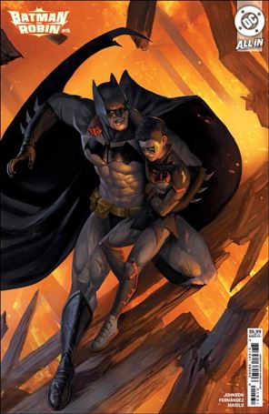 Batman and Robin (2023) issue 15-C Aaron Bartling Cardstock Cover