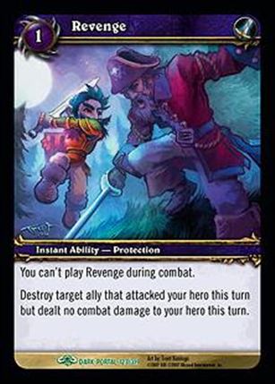 World of Warcraft: Through the Dark Portal (Base Set) card 123 Revenge
