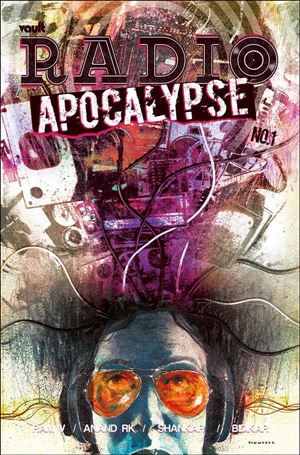 Radio Apocalypse issue 1-B Martin Simmonds Cover