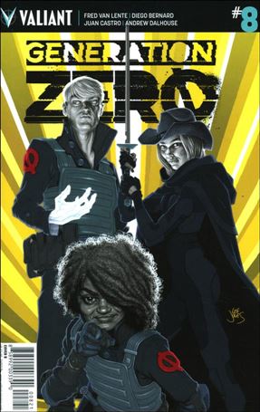 Generation Zero issue 8-B Leif Jones Cover