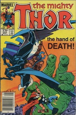 Thor (1966) issue 343-B Canadian Price Cover