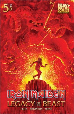 Iron Maiden Legacy of the Beast issue 5-C Alberto 