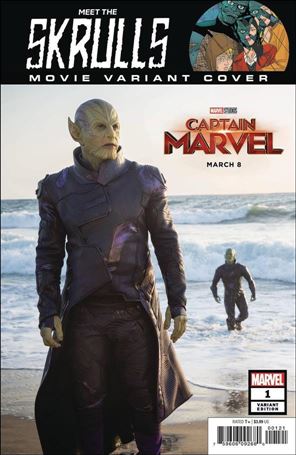 Meet the Skrulls issue 1-C 1:10 Movie Photo Cover