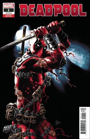 Deadpool (2018) issue 1-F Mike Deodato Jr 1:25 Cover