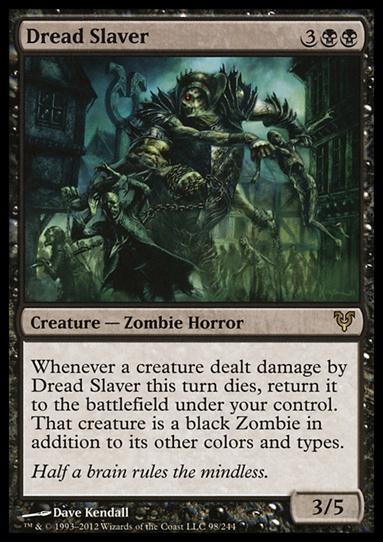 Magic the Gathering: Avacyn Restored (Base Set) card 98 Dread Slaver