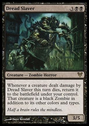 Magic the Gathering: Avacyn Restored (Base Set) card 98 Dread Slaver