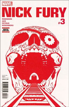 Nick Fury issue 3 ACO Cover