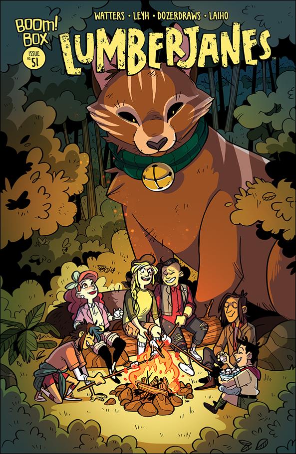 Lumberjanes issue 51-B Dozerdraws Subscription Cover