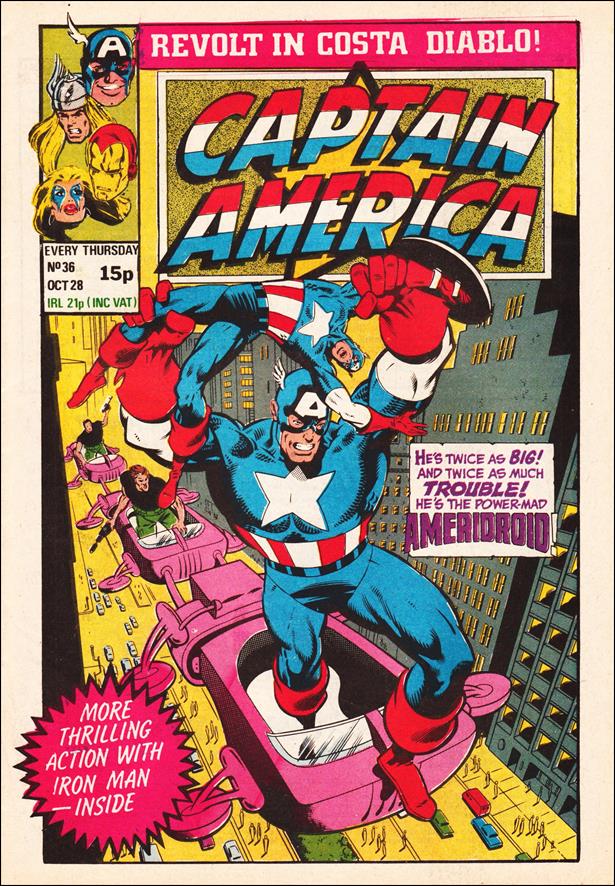 Captain America (UK) issue 36