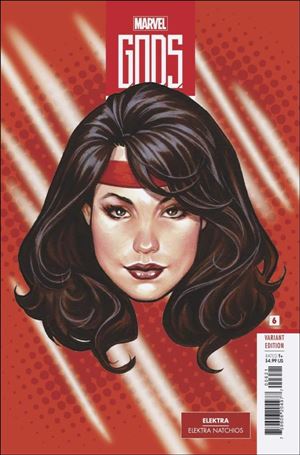 G.O.D.S. issue 6-B Mark Brooks Headshot Cover