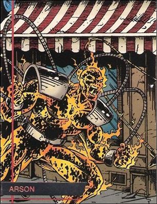 Images of ShadowHawk (Base Set) card 70 Arson