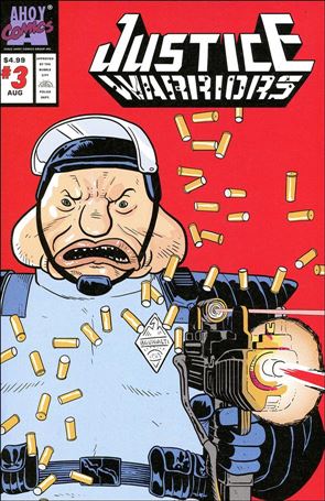 Justice Warriors issue 3-B Matt Bors 1:5 Cover