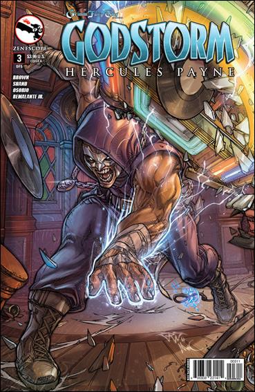Grimm Fairy Tales Presents Godstorm: Hercules Payne issue 3 Paolo Pantalena Cover