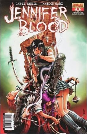 Jennifer Blood (2011) issue 4-B Jonathan Lau 1:10 Cover