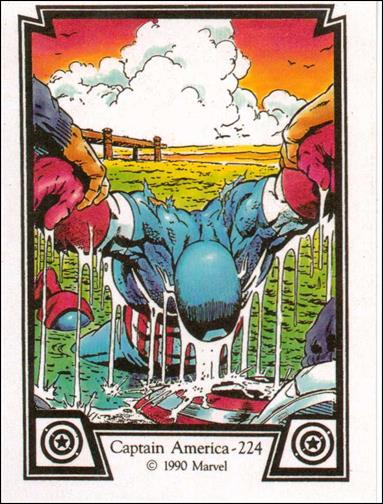 Captain America (Base Set) card 24 Captain America 224