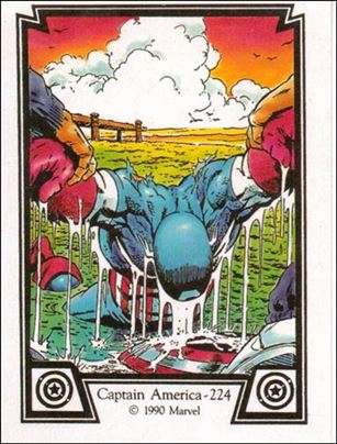 Captain America (Base Set) card 24 Captain America 224