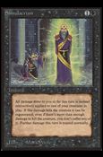 Magic the Gathering: Limited Edition Beta (Base Set) card 129 Simulacrum