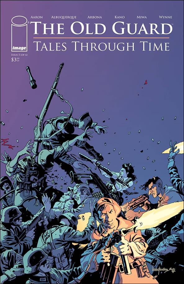 Old Guard: Tales Through Time issue 5-C Leandro Fernandez Battle Cover