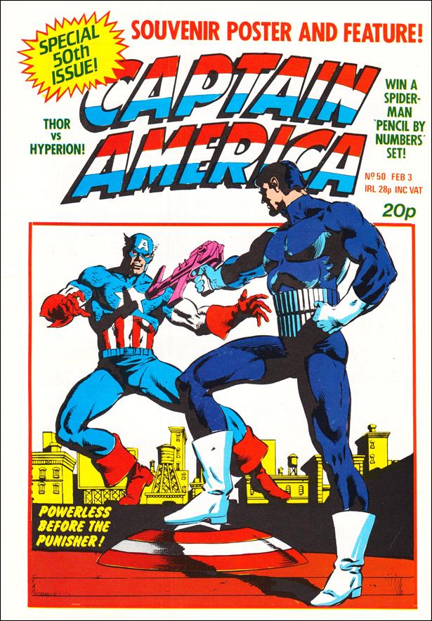 Captain America (UK) issue 50