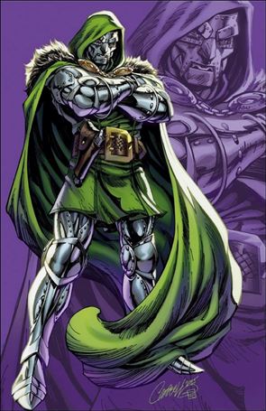 One World Under Doom issue 6-J J. Scott Campbell Virgin 1:100 Cover