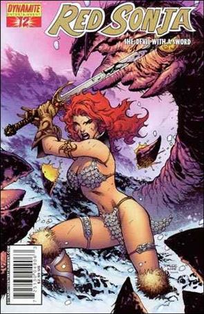 Red Sonja (2005) issue 12-I Graham Crackers Jim Lee Gold Foil Cover 1/200 