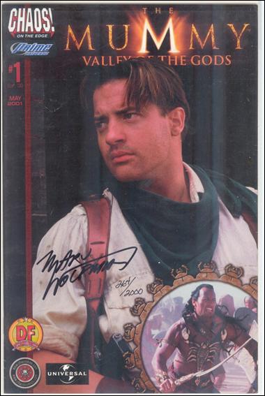 Mummy: Valley of the Gods issue 1-D DF (Signed by Marv Wolfman) Photo Cover 1/2000