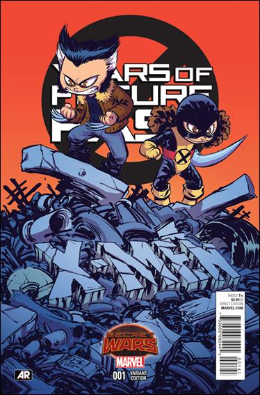 Years of Future Past issue 1-D Skottie Young Baby Cover