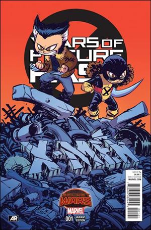 Years of Future Past issue 1-D Skottie Young Baby Cover