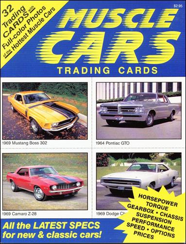 Muscle Cars card 1 Book Unopened