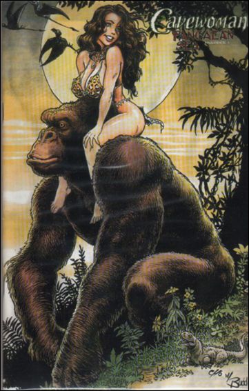 Cavewoman: Pangaean Sea issue 1 Piggyback Cover