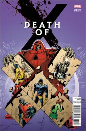 Death of X issue 1-E Butch Guice Classic Cover