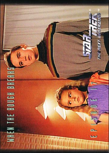 Star Trek: The Next Generation - The Episode Collection Season One (Base Set) card 59 When the Bough Breaks, Episode 17B