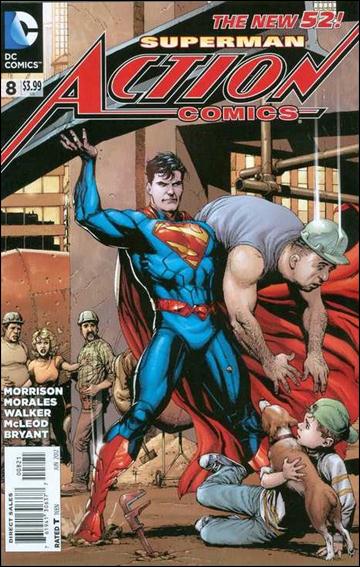 Action Comics (2011) issue 8-D Gary Frank Cover