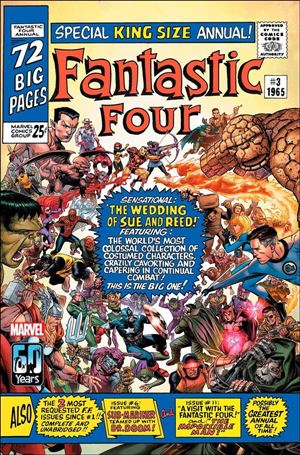 Fantastic Four Anniversary Tribute issue 1-B Jim Cheung Cover