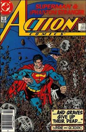 Action Comics (1938) issue 585-B Newsstand Cover