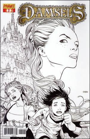 Damsels issue 1-I Sean Chen Cover (2nd Printing)