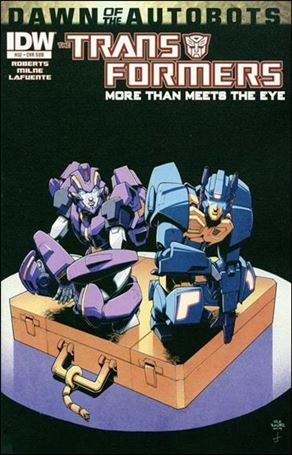 Transformers: More Than Meets the Eye (2012) issue 32-B Nick Roche Subscription Cover
