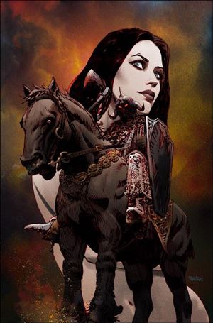 Frank Frazetta's Death Dealer (2022) issue 1-F Dan Panosian 1:20 Virgin Cover