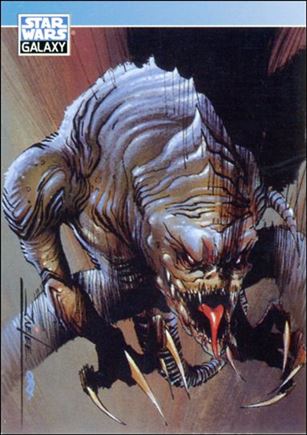 Star Wars Galaxy: Series 2 (Promo) card P1 Rancor