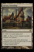 Magic the Gathering: Innistrad (Base Set) card 239 Gavony Township