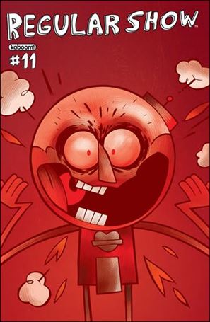 Regular Show issue 11-B Jon Morris Cover
