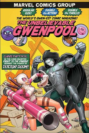 Unbelievable Gwenpool issue 21-B David Nakayama Lenticular Homage Cover