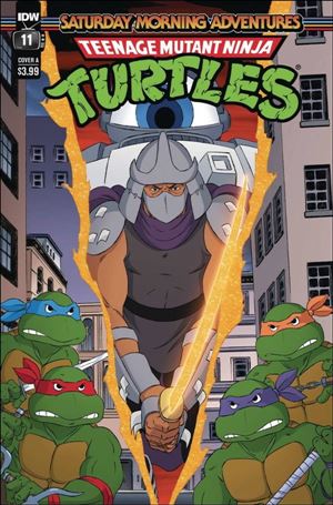 Teenage Mutant Ninja Turtles: Saturday Morning Adventures Continued issue 11 Dan Schoening Cover