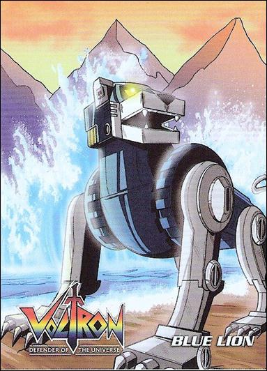 Voltron Preview (Base Set) card VPS4 Blue Lion