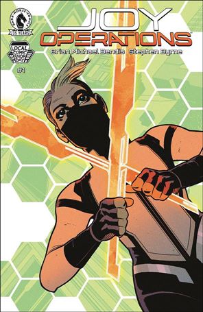 Joy Operations issue 1-C Tyler Boss Local Comic Shop Day Cover